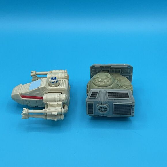 Vintage Star Wars X-Wing,Tie-T-Fighter Burger King Toy 2005 Collectables - Picture 4 of 7